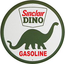 Sinclair Dino Gasoline Embroidered Mens Polo XS-6XL, LT-4XLT Opaline H-C New - £20.16 GBP+