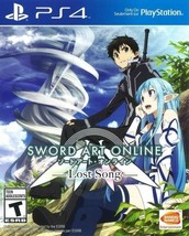 Sword Art Online: Lost Song (Sony PlayStation 4, PS4, 2015) Game Disc Ve... - $49.50