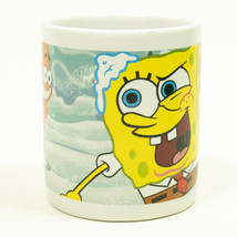 Spongebob Squarepants And Patrick Snowball Fight Coffee Mug 2007 - £7.03 GBP