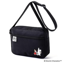 MOOMIN shoulder bag Takarajimasha H17.5 x W25 x D7 cm Novelty black - £66.61 GBP