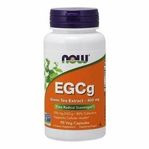 NOW Supplements, EGCg Green Tea Extract 400 mg, Free Radical Scavenger*, 90 V... - £16.68 GBP