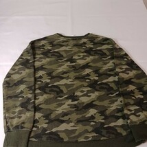 No Boundaries Women’s Cotton Blend Green Camo Long Sleeve Shirt Size L (11-13) image 10