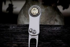 PGA Logo Ball Marker &amp; Pitchfix Divot Tool - Beautiful Cloisone - £14.77 GBP