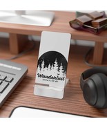 Minimal Wanderer Phone Stand | Travel Phone Holder | Adventure Decor | G... - £12.38 GBP