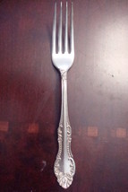 ONEIDA WM A ROGERS A1 CARLTON 1898 set of 6 forks silverplate flatware - £31.61 GBP