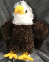Wild Republic American Bald Eagle Plush 12&quot; Doll Bird animal USA American  - £20.94 GBP