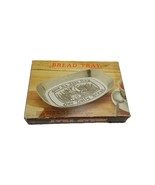 Vintage Our Daily Bread Hand Cast Aluminum Baking Serving Tray NEW Open Box - $139.30 MXN