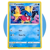 Evolving Skies Pokemon Card (PP10): Carvanha 035/203 - £1.46 GBP