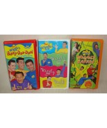 The Wiggles  VHS LOT of 3 Hoop dee doo, Wiggly wiggly wiggly  &amp;  Wiggly ... - $26.88 CAD
