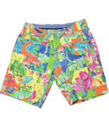Polo Ralph Lauren Patchwork Hawaiian Shorts Men’s 32 Tropical Floral Cotton - $44.95