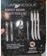 Japonesque Perfect Brows Beauty Tools Set 7 Pieces - New - Sealed - €11,05 EUR