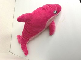 Bones Pictures &amp; Plush Pink Dolphin Stuffed Animal Toy 15.5 in Length - £6.23 GBP