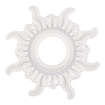 Acrylic Hanging Ornament Sun Moon Wall Decorations Casting Mould Mirror Silicone - £8.19 GBP