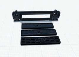 Eazyrc 1:18 Glacier Front Grill - $25.52
