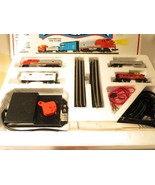 BACHMANN N SCALE - 24300 SANTA FE HIGH-BALLER FREIGHT SET- LN- BXED - B2 - $84.38 CAD