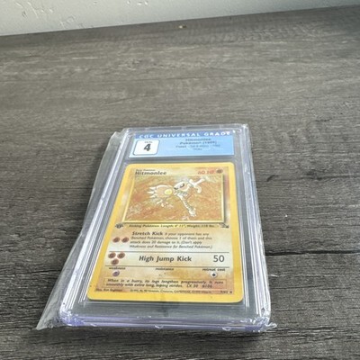1999 POKEMON FOSSIL #7 HITMONLEE-HOLO CGC 4 Item image 3