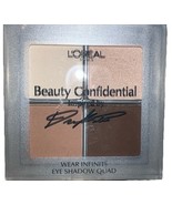 L&#39;Oreal Eyeshadow Quad Beauty Confidential Wear Infinite #834 DIANE’S NE... - $23.53