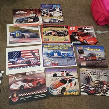 LOT 8 NASCAR Autographs ASA Wisconsin Midwest Circuit Posters Auto Hanse... - £60.28 GBP