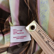 Via Spiga 70103P Women's Cotton Tan/Khaki Jacket Coat With Belt Size 6 image 6