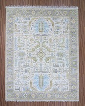 New 100% Beige- Grey Handmade Oushak Carpet 8x10 Turkish Area Rug - £1,015.13 GBP