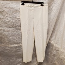 NWT Jones New York Petites Women&#39;s White Pants, Size 10P - £46.54 GBP