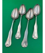 Lot of 4 x COIN Silver Tablespoons CT RIDGWAY (New Hampshire) - €137,99 EUR