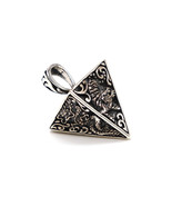 Good Vibrations 925 Sterling Silver Inverted Pyramid Pendant - $131.78 CAD