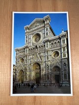 Vintage Postcard, Florence Firenze Italy, Facade of the Cathedral - £3.82 GBP