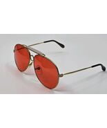 Vintage Aviator Sunglasses W/ Case Gold Metal Rim Glasses Made In Taiwan... - €24,91 EUR