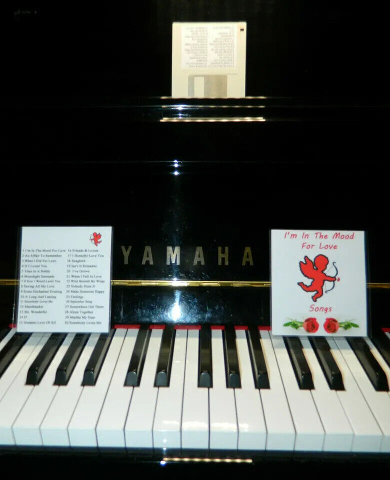 Im In The Mood For Love Songs Piano Solos for ALL Yamaha PianoDisc Player Pianos