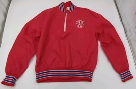Vintage Rockhurst University College Satin Jacket Coat Men Size Medium R... - $48.50