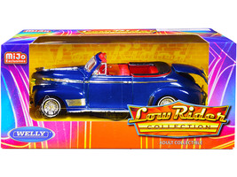 1941 Chevrolet Special Deluxe Convertible Candy Blue Metallic with Red Interior  - $43.12