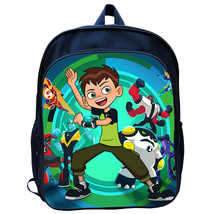 WM Ben 10 Kid Child Backpack Daypack Schoolbag Bookbag Two Bag Type A - £19.17 GBP