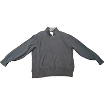 Nautica Men&#39;s Pullover Sweat Shirt Charcoal XL Cotton Blend Front Pocket... - $18.95