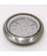 Vintage Frank M Whiting Sterling Silver 6 3/4&quot; Wine Bottle Coaster - $22.72