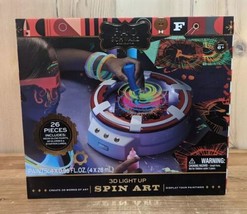 FAO Schwarz 3D Light Up Spin Art Craft Family Fun Activity Project Game New - $16.82
