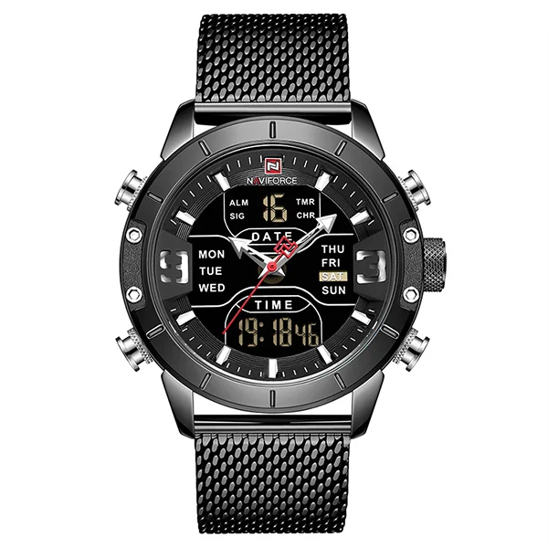 Watch Men Top Luxury Brand Leather Waterproof Quartz Wristwatches Milita... - £39.37 GBP