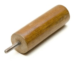 Vintage Small Wood Furniture Leg 5&quot; Brown - £6.31 GBP