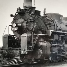 Wabash Railroad WAB #2817 4-8-2 Locomotive Train Photo Chicago IL 1948 - £14.47 GBP