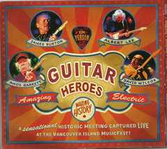 James Burton, Albert Lee, Amos Garrett, David Wilcox  – Guitar Heroes CD   - £13.53 GBP