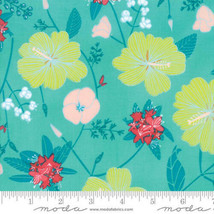 Moda Pacific Wanderings Sea Green 13320 13 Quilt Fabric By The Yard - Mara Penny - £8.50 GBP
