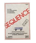 SEQUENCE -Exciting Strategy Board Game- Travel Version 2-Players JAX LTD... - £6.22 GBP