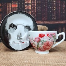 Stalking Jack the Ripper Teacup &amp; Saucer Set by Litjoy - Kerri Maniscalco Book - £24.59 GBP