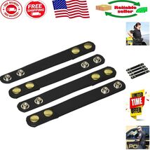 Secure 1 Inch Nylon Belt Keepers - 4 Pack with Dual Snap Closure &amp; Brass... - $847.82 MXN