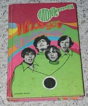 The Monkees Hardbound Book Who&#39;s Got The Button Vintage 1968 - £27.45 GBP