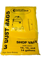 Wet Dry Vacuum Cleaner Bags 10, 12, 14 Gallon Tank Size 88-2419-04 - $12.95