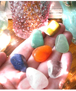 1000x CAST HAUNTED EXTREME 7 GAMBLER STONES WINNING LUCK HIGH MAGICK Witch  - £143.70 GBP