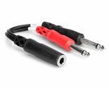 Hosa YPR-257 1/4&quot; TRSF to Dual RCA Stereo Breakout Cable - $9.05