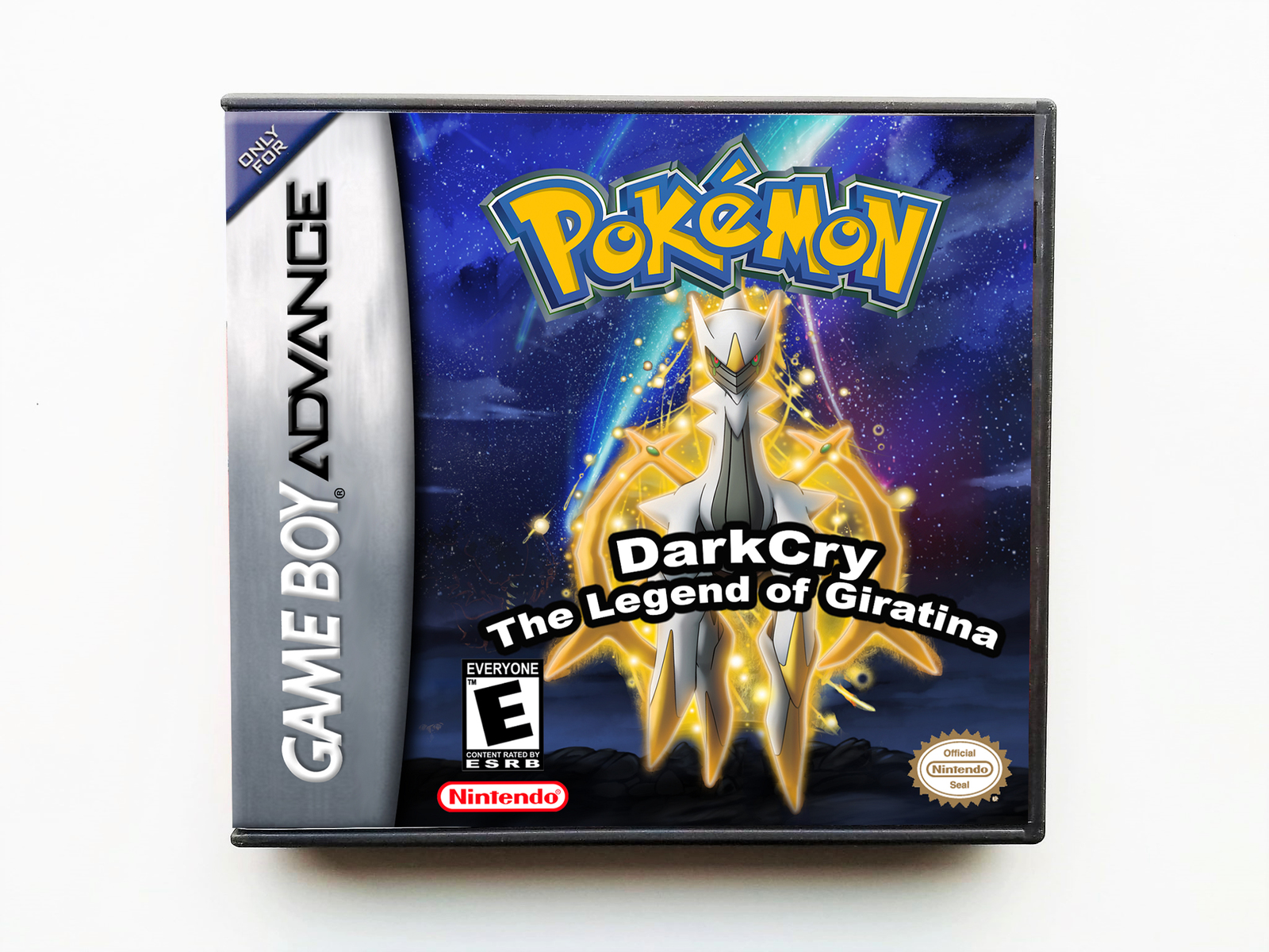 Pokemon Dark Cry The Legend of Giratina - Custom Game / Case Gameboy Advance GBA