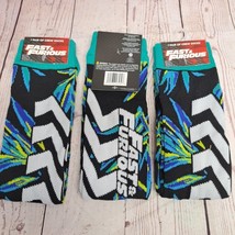 3 Pair Universal Studios Fast &amp; Furious Crew Socks One Size All Over Gra... - $16.14